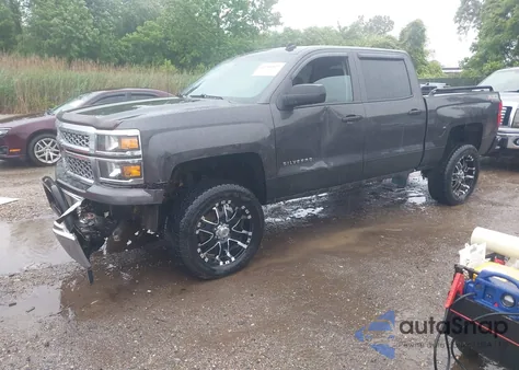 2014 Chevrolet Silverado K1500 Lt z USA, uszkodzony, nr VIN 3GCUKREC6EG257105